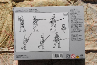 HäT.9318  NAPOLEONIC PRUSSIAN INFANTRY ACTION POSES